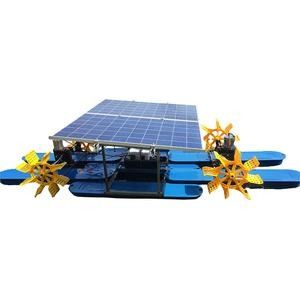 2m Water Wheel Pond Aerator 60dB Low Noise Solar Powered Paddle Wheel