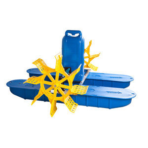 2hp Four Fish Farm Aerator Impeller 3 Float Fish Farm Air Diffuser Aquaculture